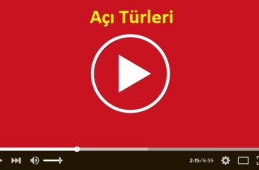 Açı Türleri