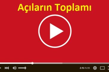 Açıların Toplamı