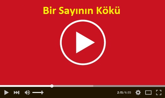 Bir Sayının Kökü