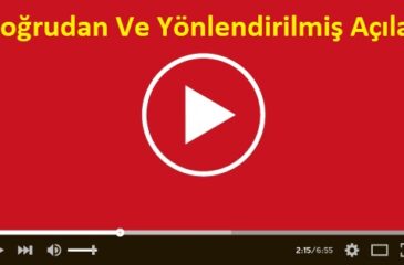 Doğrudan Ve Yönlendirilmiş Açılar