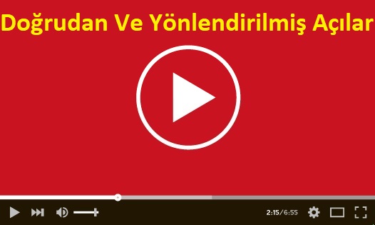 Doğrudan Ve Yönlendirilmiş Açılar