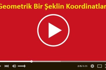 Geometrik Bir Şeklin Koordinatları