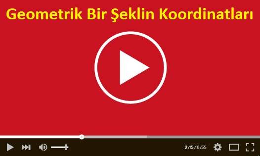 Geometrik Bir Şeklin Koordinatları