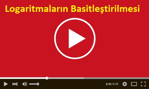 Logaritmaların Basitleştirilmesi