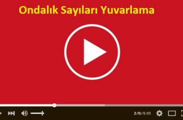 Ondalık Sayıları Yuvarlama