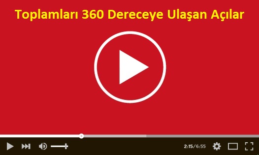 Toplamları 360 Dereceye Ulaşan Açılar