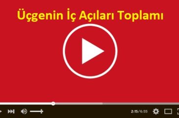 Üçgenin İç Açıları Toplamı