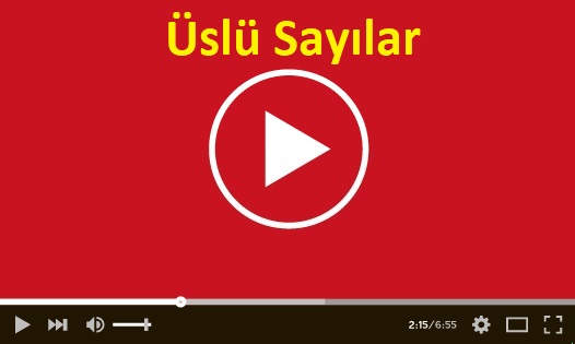 Üslü Sayılar