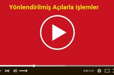 Yönlendirilmiş Açılarla Işlemler