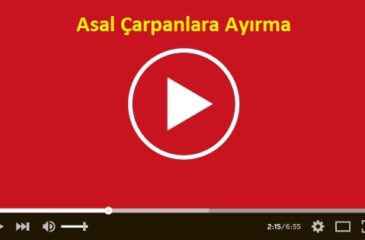 Asal Çarpanlara Ayırma