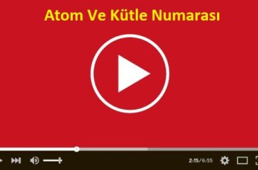 Atom Ve Kütle Numarası