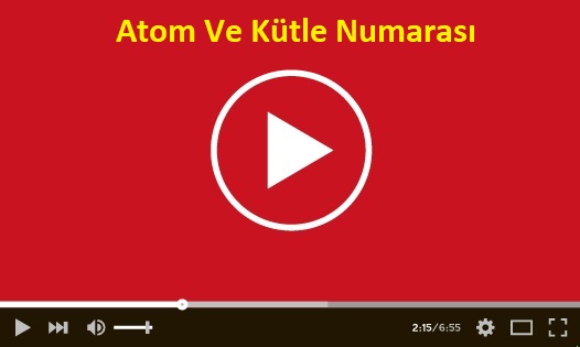 Atom Ve Kütle Numarası