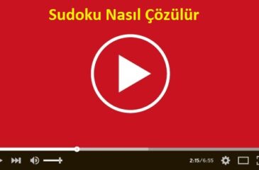 Bir Sudoku Nasıl Çözülür