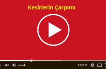 Kesirlerin Çarpımı