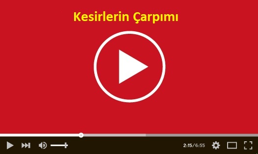 Kesirlerin Çarpımı