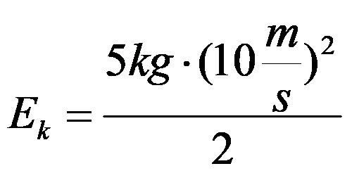 Kinetik enerjinin hesaplanması için formül