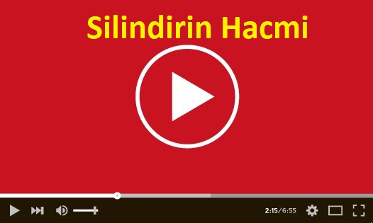 Silindirin Hacmi